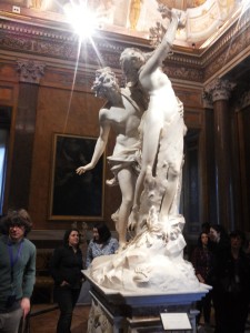 Apollo und Daphne in der Villa Borghese