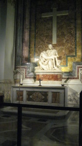 Pietà des Michelangelo im Petersdom