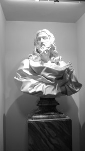 Berninis letzte Statue - ausgestellt in San Sebastiano