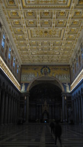 Innenraum der Basilika San Paolo