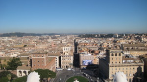 Aussicht vom Monumento Nazionale